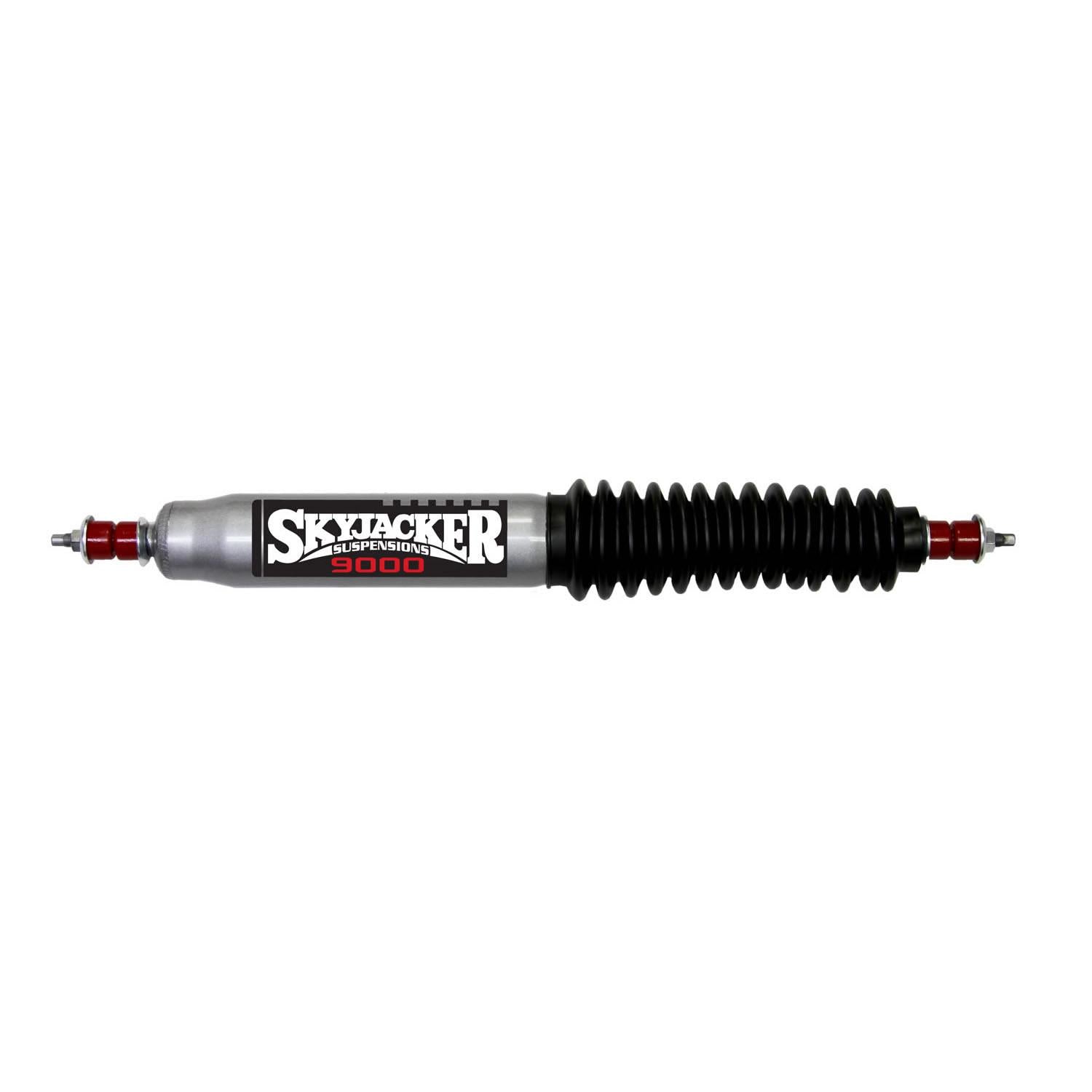 Skyjacker Steering Stabilizer Extended Length 20.21 Inch Collapsed Length 12.05 Inch Silver w/Black Boot Replacement Cylinder Only No Hardware Included - 9900