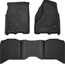 Husky Liners Front and 2nd Seat Floor Liners - Front and 2nd Seat Floor Liners (2009-2022 Ram 1500, 1500, 2500, 3500, Ram 2500, Ram 3500, 1500 Classic) - 99001
