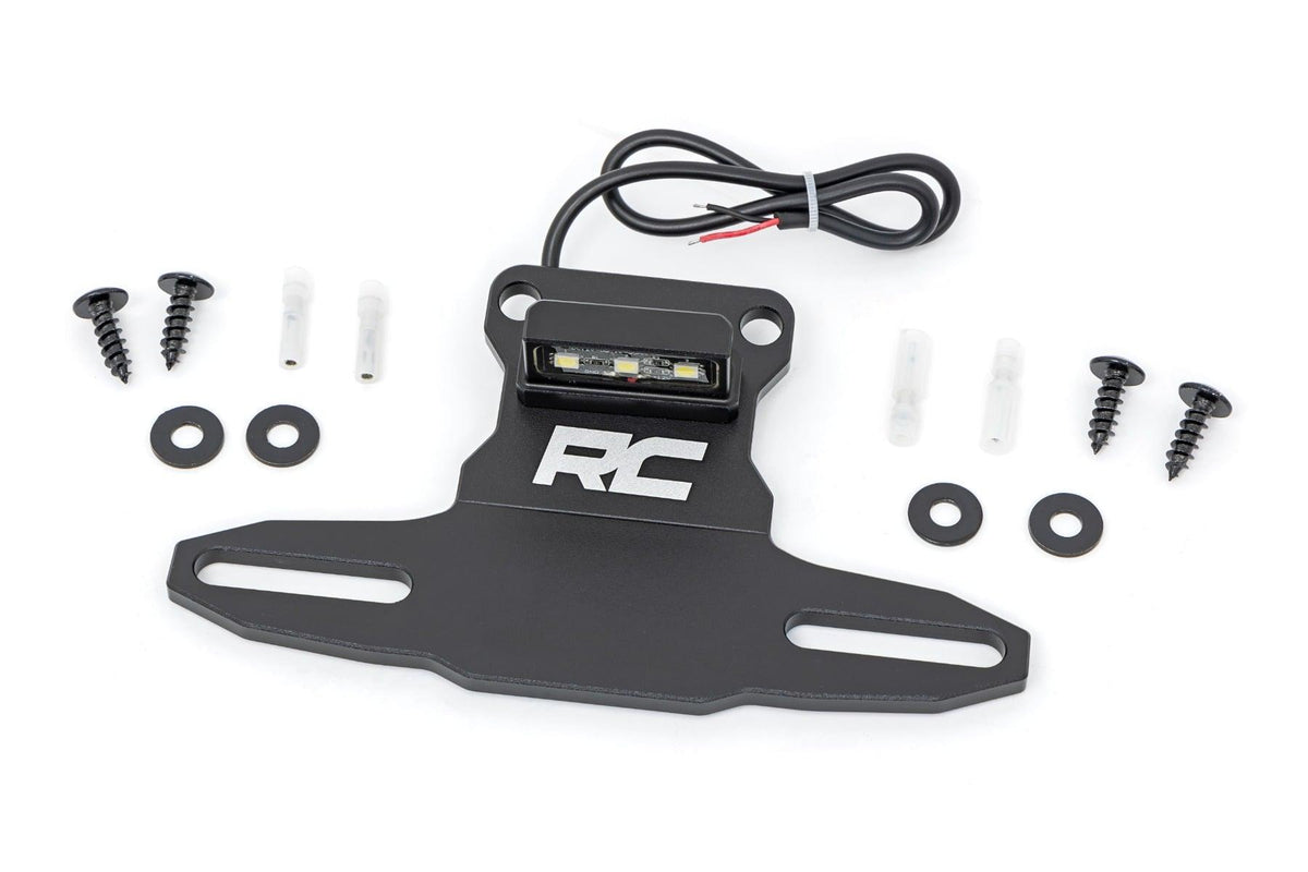 Rough Country Universal License Plate Bracket LED Lighted - 99058