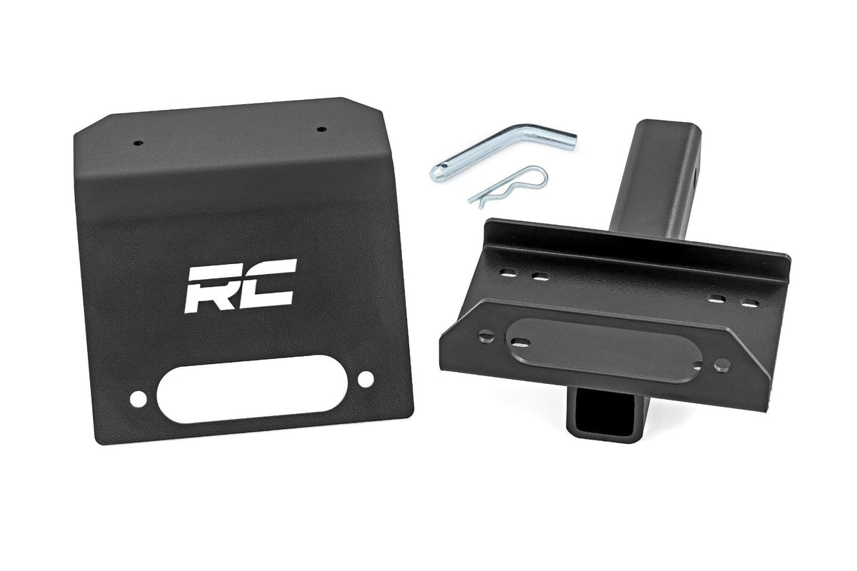 Rough Country 2 Inch Receiver Winch Mount Multiple UTV Makes & Models - 99086