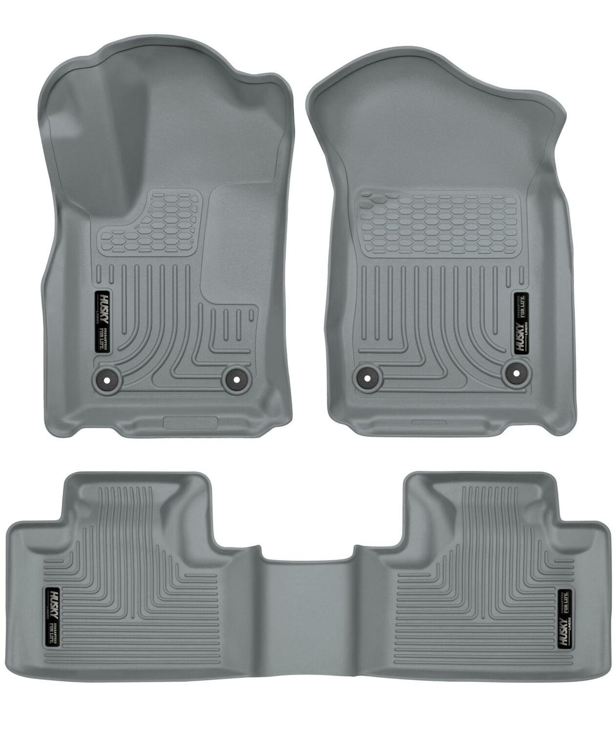 Husky Liners Front and 2nd Seat Floor Liners (2016-2022 Durango, Grand Cherokee) - 99152