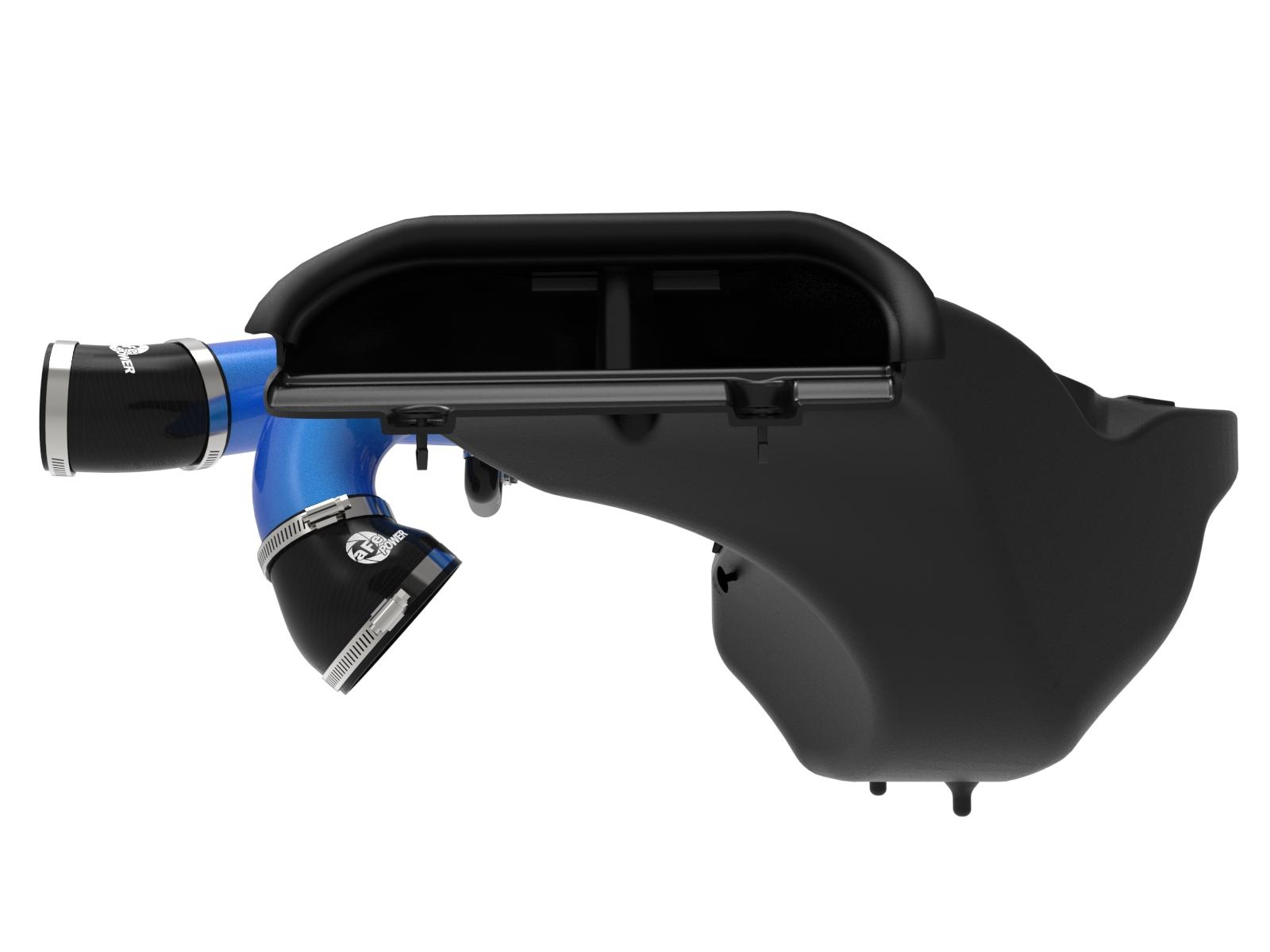 aFe Momentum XP Cold Air Intake System - (Blue) Pro Dry S Filter (2021-2022 Ford F-150 Raptor V6-3.5L) - 50-30072DL