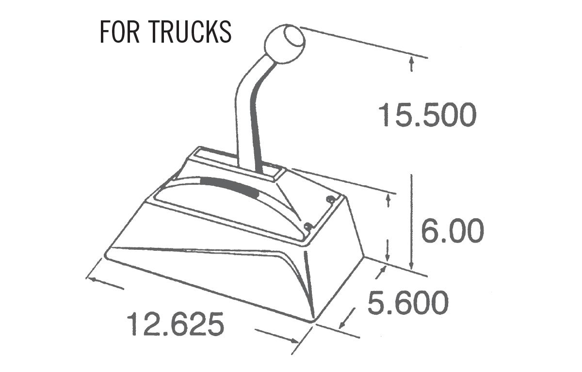 HURST Pro-Matic 2® Ratchet Automatic Shifter Kit - 3838500