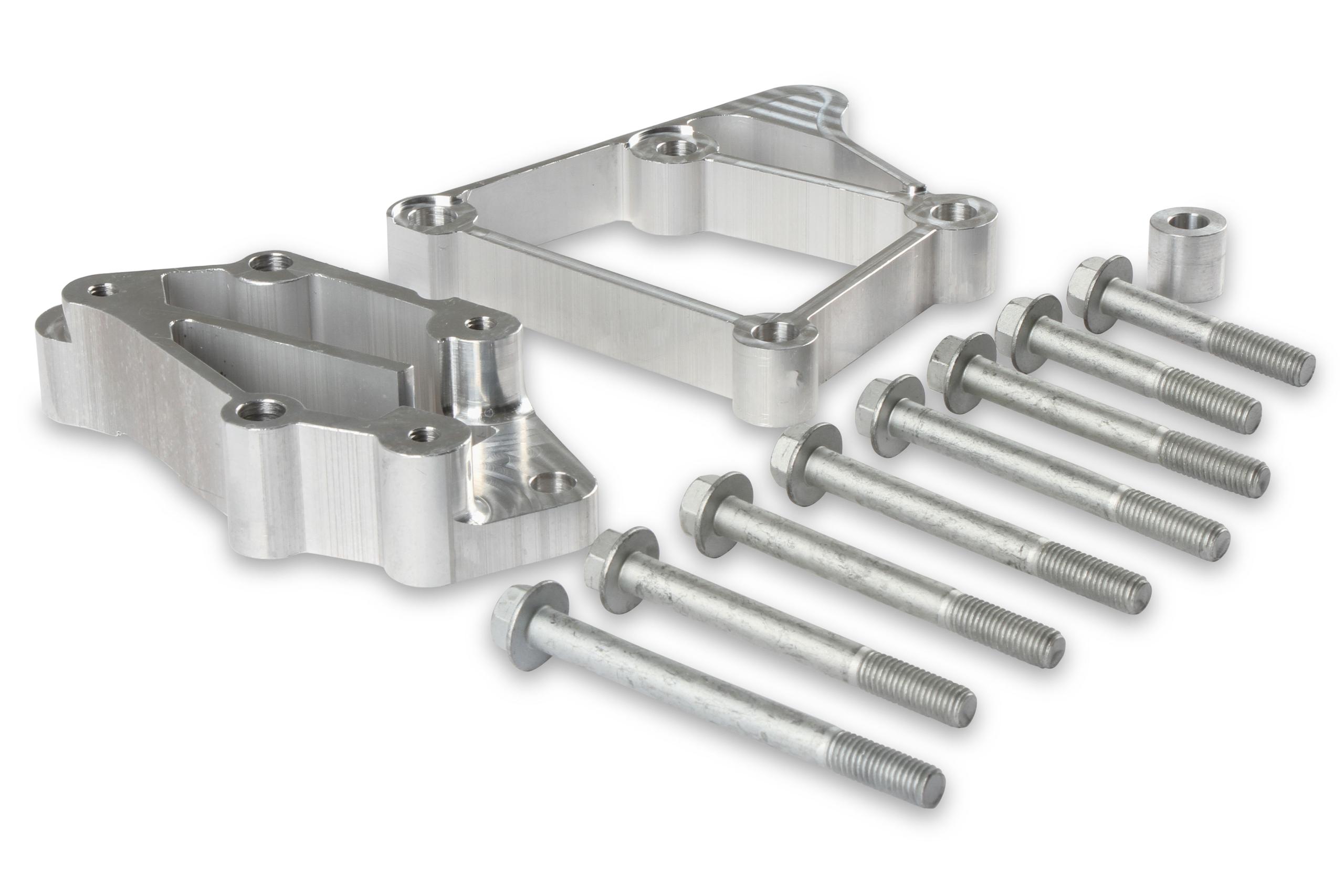 Holley LS Accessory Drive Bracket - Installation Kit for Middle Alignment.  - 21-2