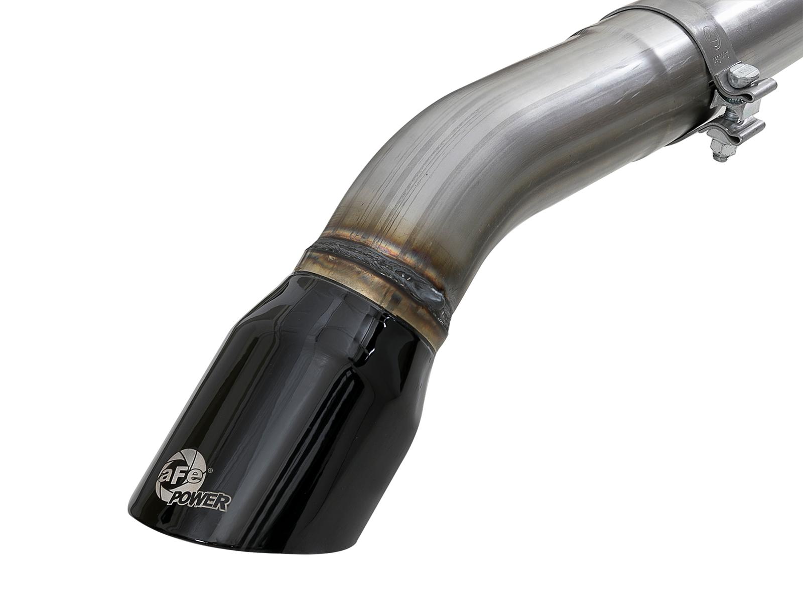 AFE MACH Force-Xp Cat-Back Hi-Tuck Exhaust System w/ Black Tip (2015-2021 Colorado, Colorado, Canyon, Canyon) - 49-44099-B