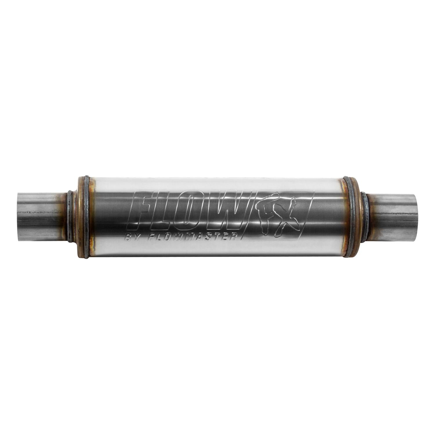 Flowmaster 2.25"In(C)/Out(C) Flow Fx, Round, 14" Bo  - 71415
