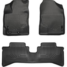 Husky Liners Front and 2nd Seat Floor Liners (2012-2016 Prius C) - 99501