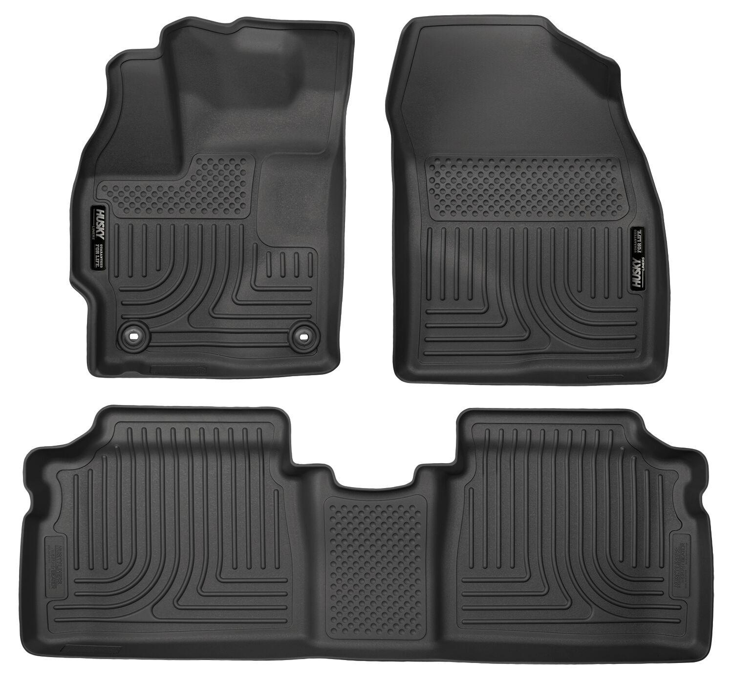 Husky Liners Front and 2nd Seat Floor Liners (2015 Prius) - 99511