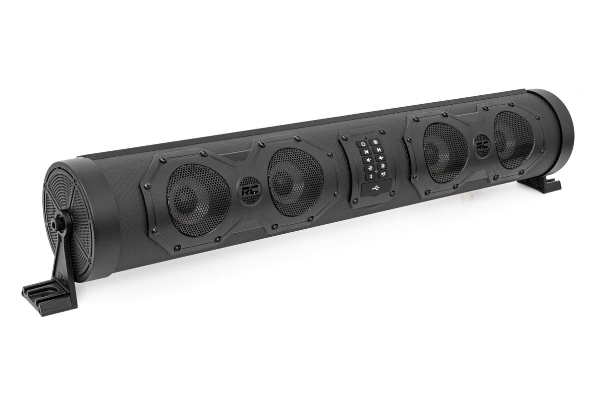 Rough Country Bluetooth LED Soundbar 8 Speaker IP66 Waterproof UTV/ATV - 99515_A