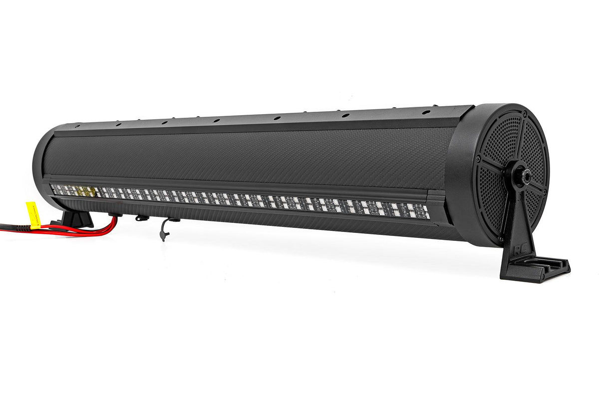 Rough Country Bluetooth LED Soundbar 8 Speaker IP66 Waterproof UTV/ATV - 99515_A