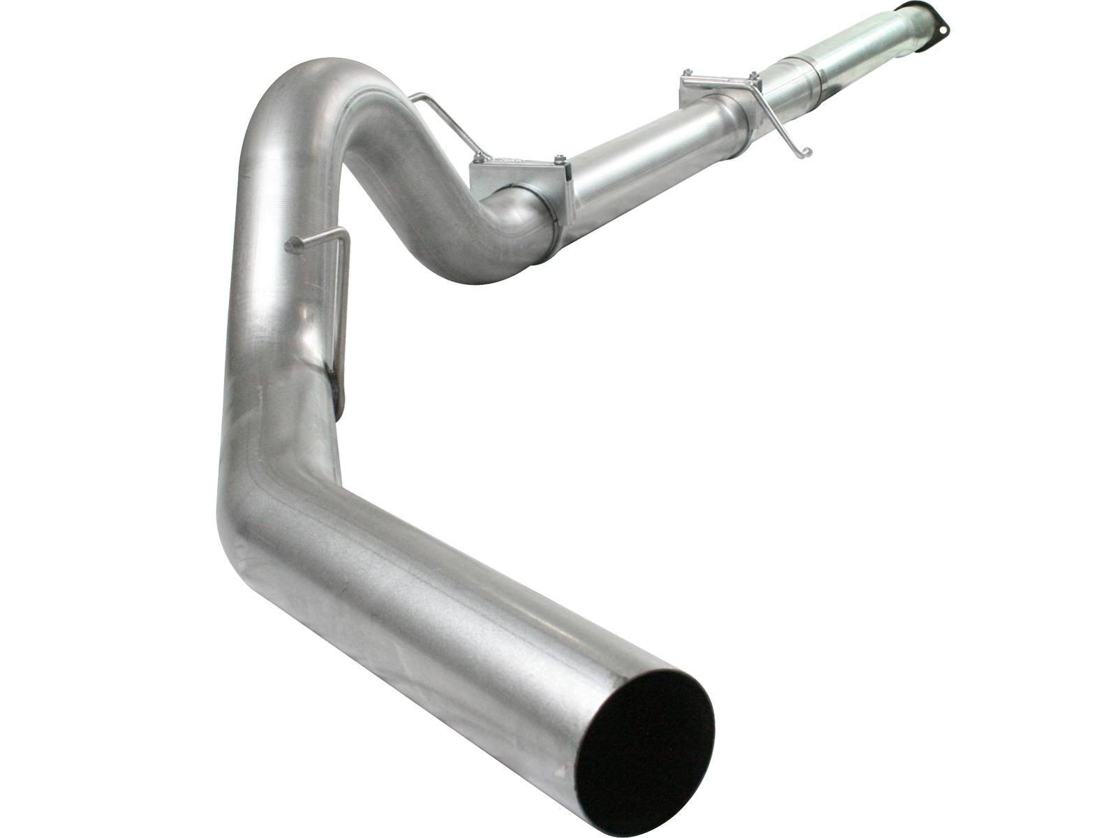AFE ATLAS 4 IN Aluminized Steel Cat-Back Exhaust System w/o Muffler (2011-2014 F-150) - 49-03041NM