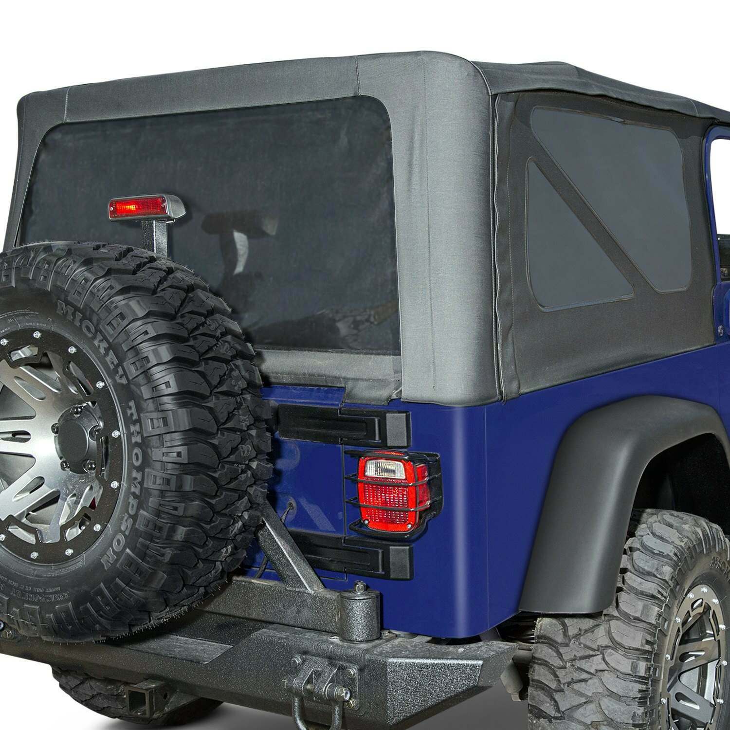 Rampage Oem Replacement For Soft Upper Doors (2004-2006 Wrangler Unlimited, Wrangler Unlimited Rubicon) - 99635