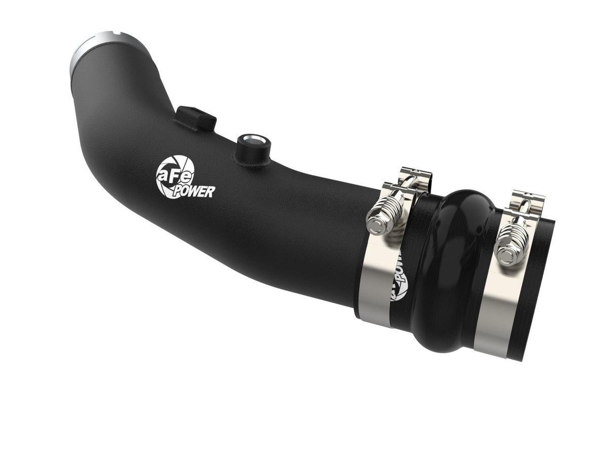 AFE BladeRunner 3 IN Aluminum Hot Charge Pipe Black (2023-2024 F-250 Super Duty , F-350 Super Duty) - 46-20688-B