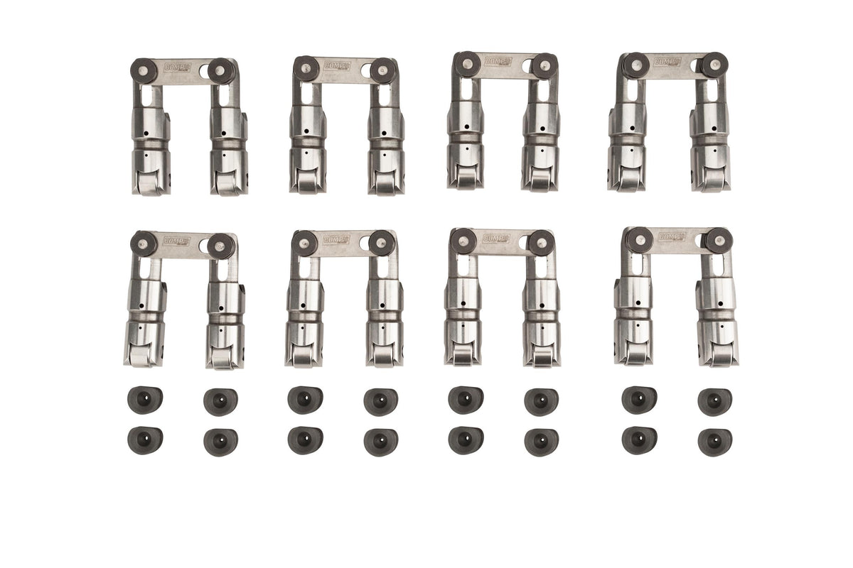 Comp Cams Race XD REM Finished Bushed Solid Roller Lifters for .842" Chevrolet Small Block - 99818-16