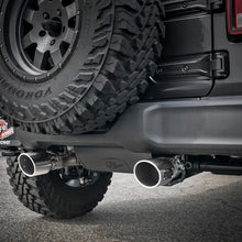 AFE Rebel Series Cat-Back Exhaust w/ Dual Polished Tip (2018-2021 Wrangler, Wrangler) - 49-38066-P