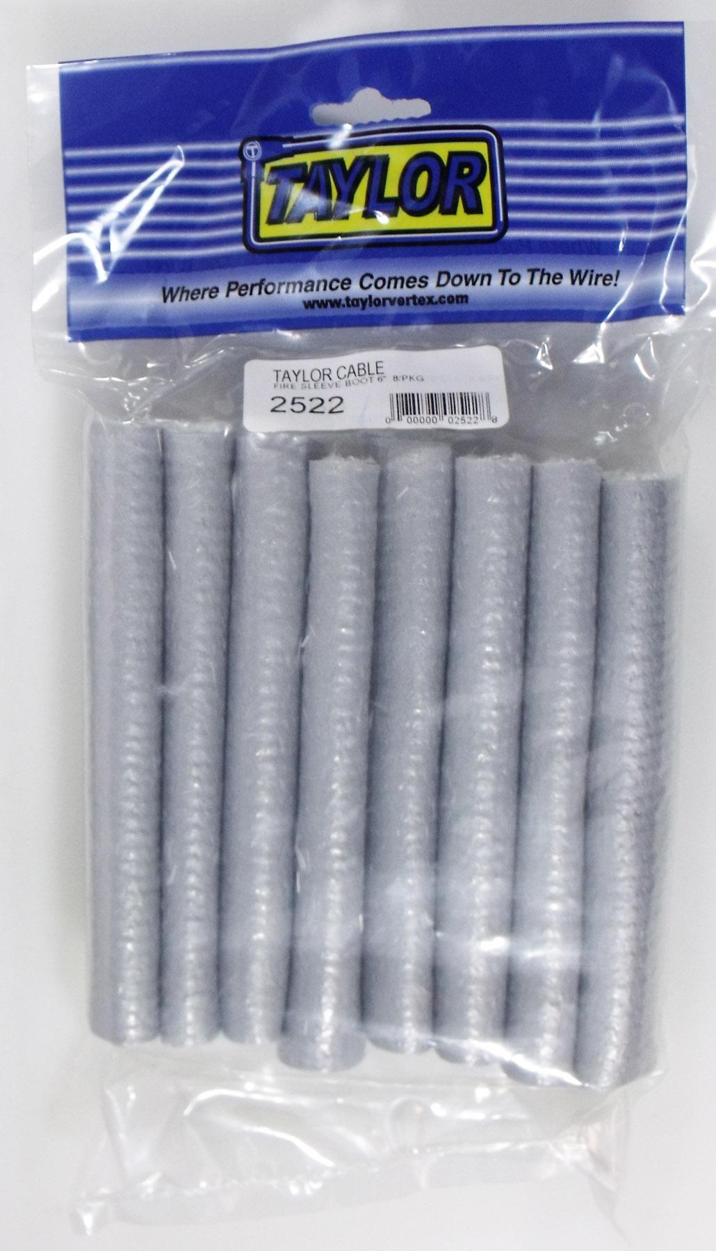 TAYLOR CABLE Fire Sleeve Boot Protectors 6in - 2522