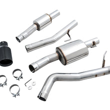 AWE Tread Edition Catback Single-Side Exhaust for Jeep JT 3.6L - Diamond Black Tip (2020-2021 Jeep Gladiator) - 3015-23103