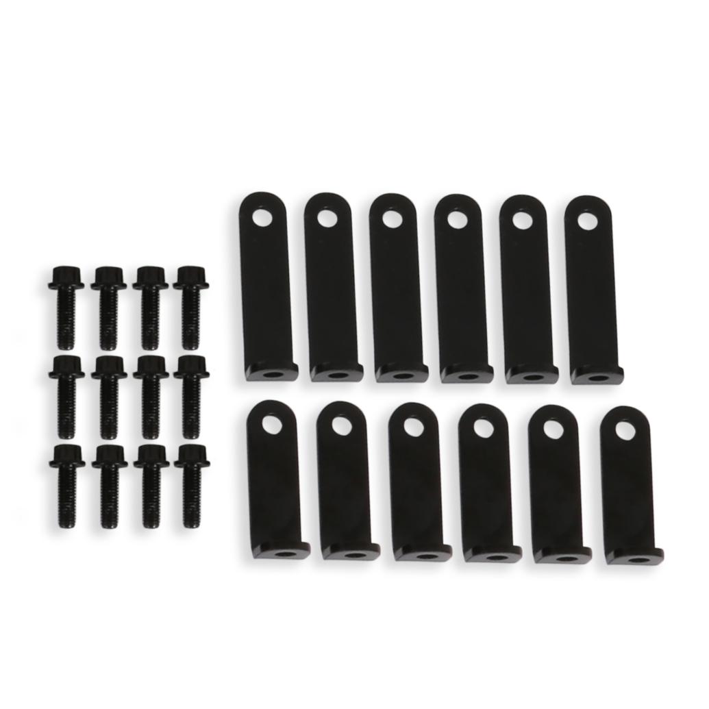 Holley Single plane intake manifold for Gen III Hemi, EFI Black - 300-930BK