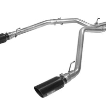 AFE Large Bore-HD 3 IN 409 Stainless Steel DPF-Back Exhaust System w/Black Tip (2014-2019 1500, 1500 Classic) - 49-42045-B