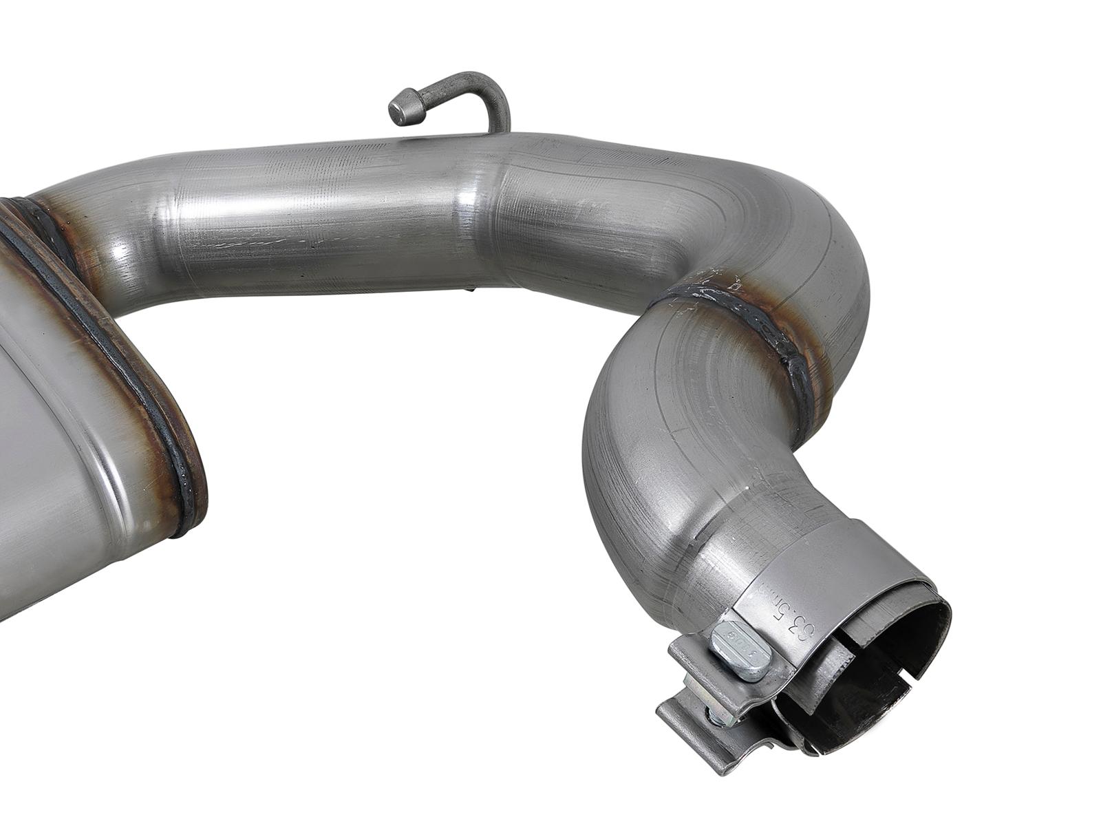 AFE Axle-Back Exhaust System (2018-2020 Jeep Wrangler L4-2.0L(t) / V6-3.6L) - 49-48080