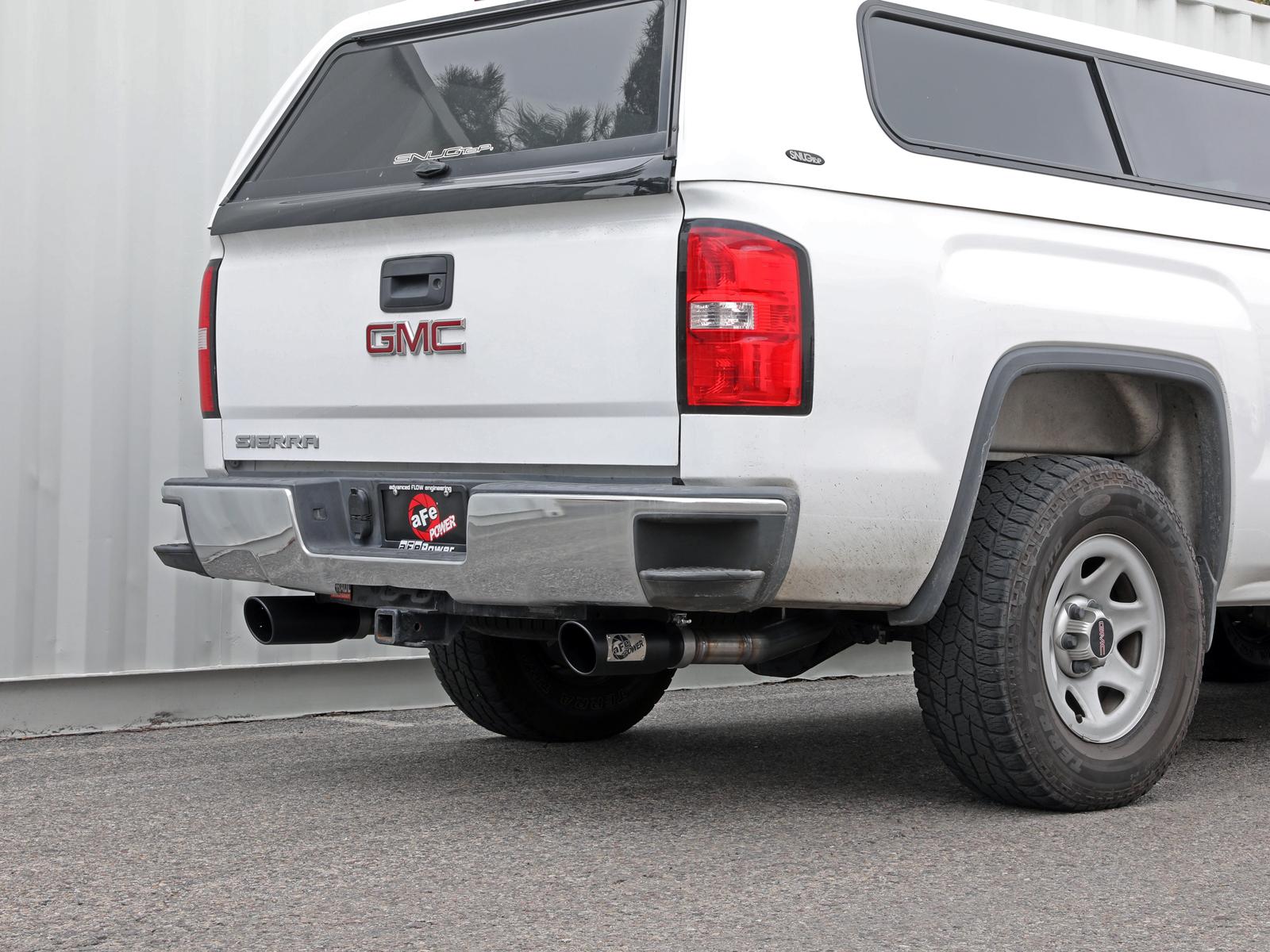 AFE MACH Force-Xp Cat-Back Exhaust System w/ Black Tip - 49-44135-B