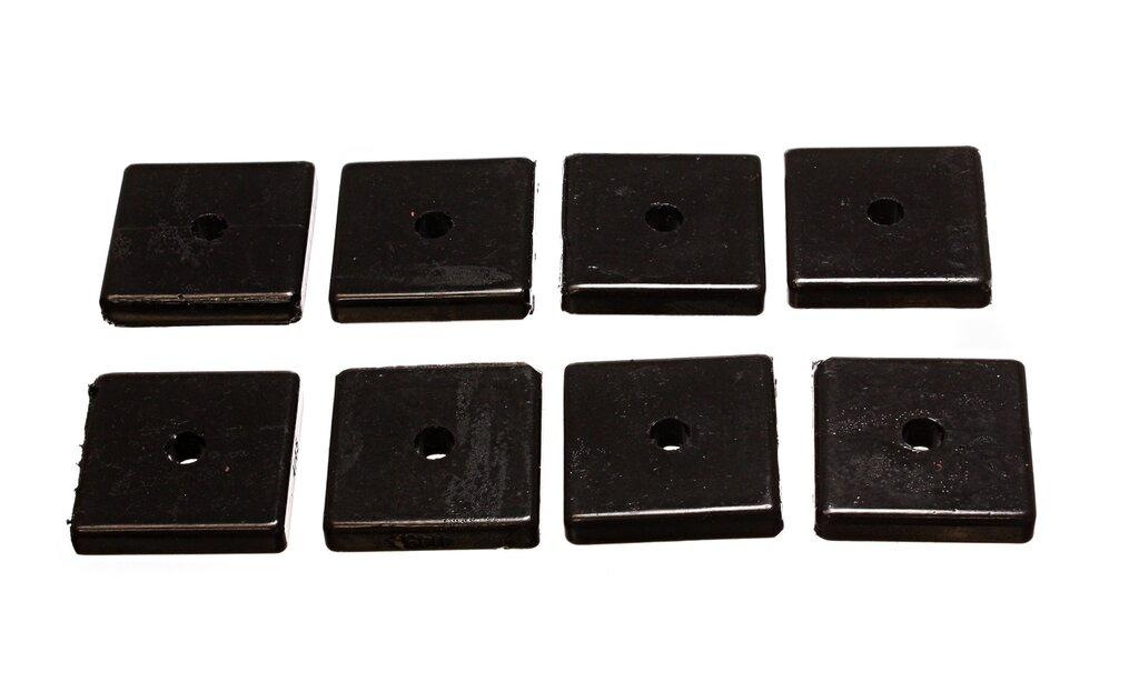 ENERGY SUSPENSION Pad 2-1/16In. Sq X 3/8In. Id X 7/16In. H - 9.9534G