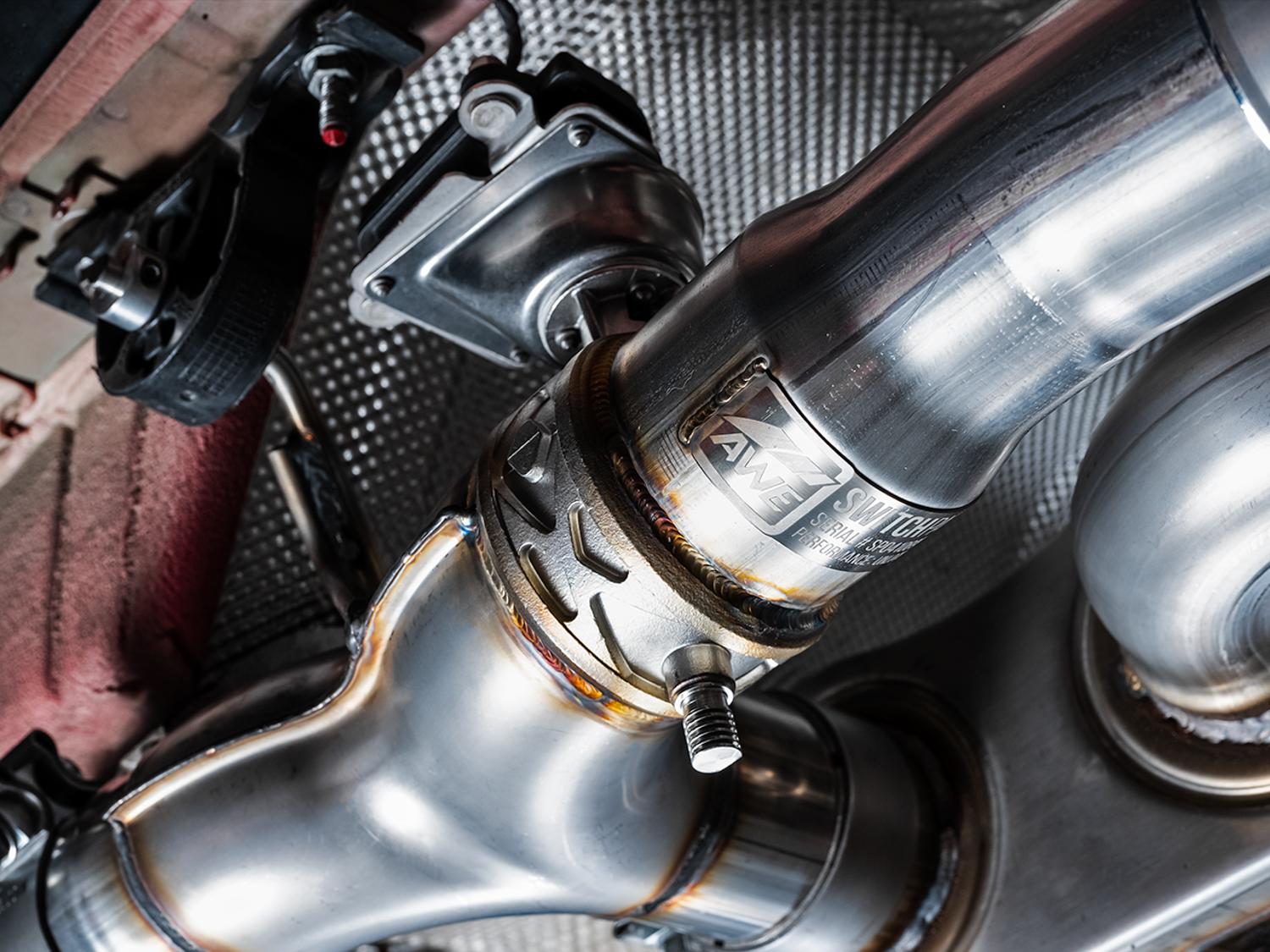 AWE SwitchPath™ Catback Exhaust for BMW F8X M3/M4 - Diamond Black - 3025-43074