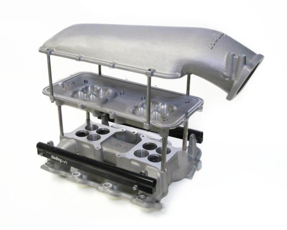 Holley Ls3 Mid-Rise Efi Intake Manifold Kit W/  - 300-128