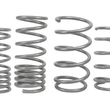 Whiteline Performance Coil Springs Lowered Front/Rear Performance Kit Lowers Vehicle 25MM 12-21 Subaru Whiteline - WSK-SUB006