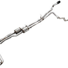 AWE 0FG Catback Exhaust Standard & High Output - Diamond Black Tips (2025+ RAM 1500 3.0TT) - 3015-33530