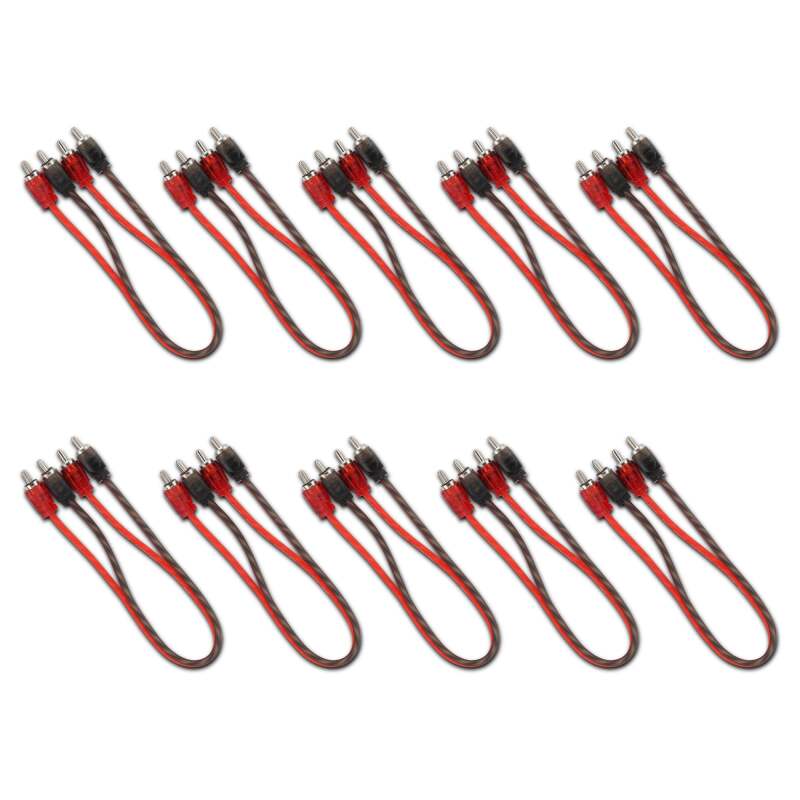 DS18 Level 1 RCA 1ft 10 x Pack