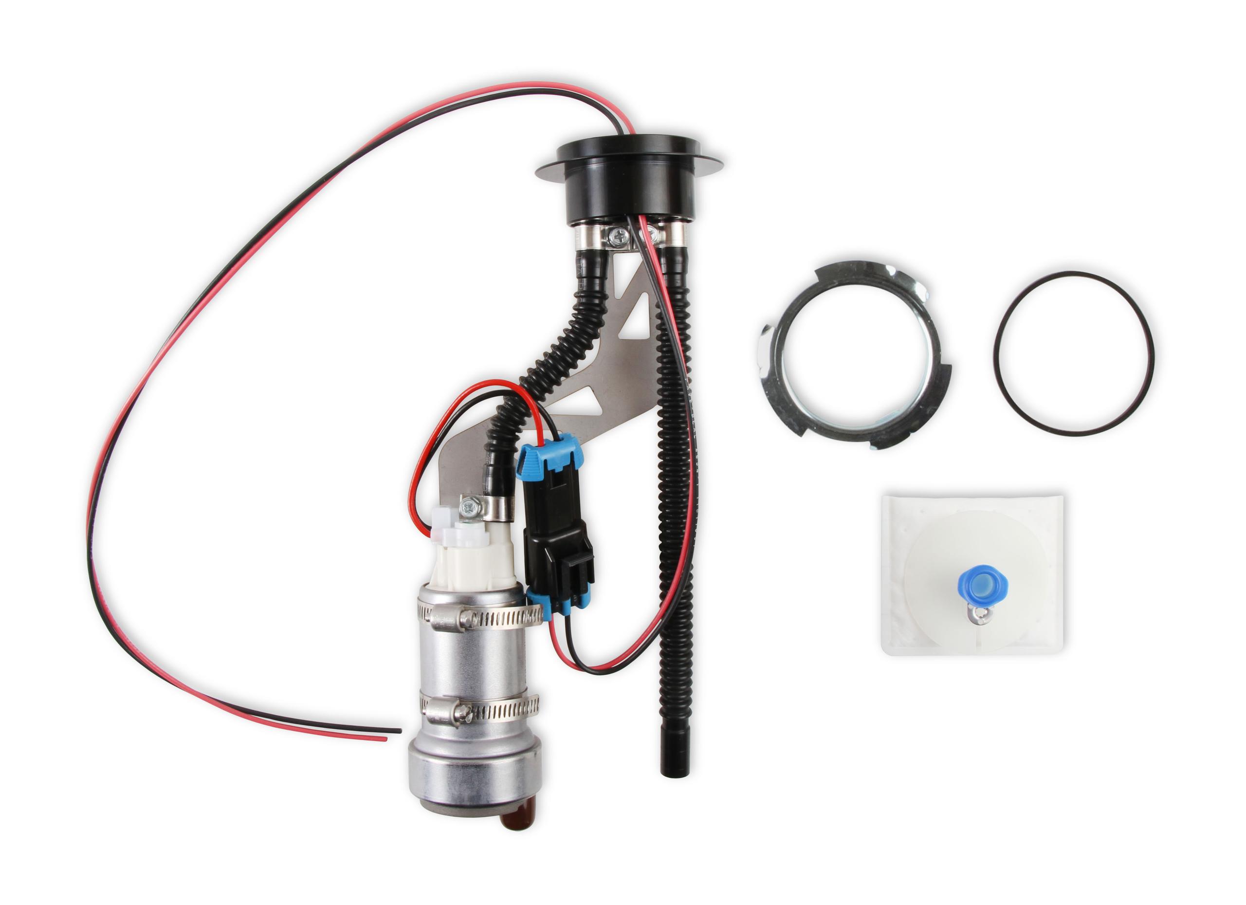 Holley 525lph Fuel Pump Module (1983-1997 Mustang GT) - 12-347
