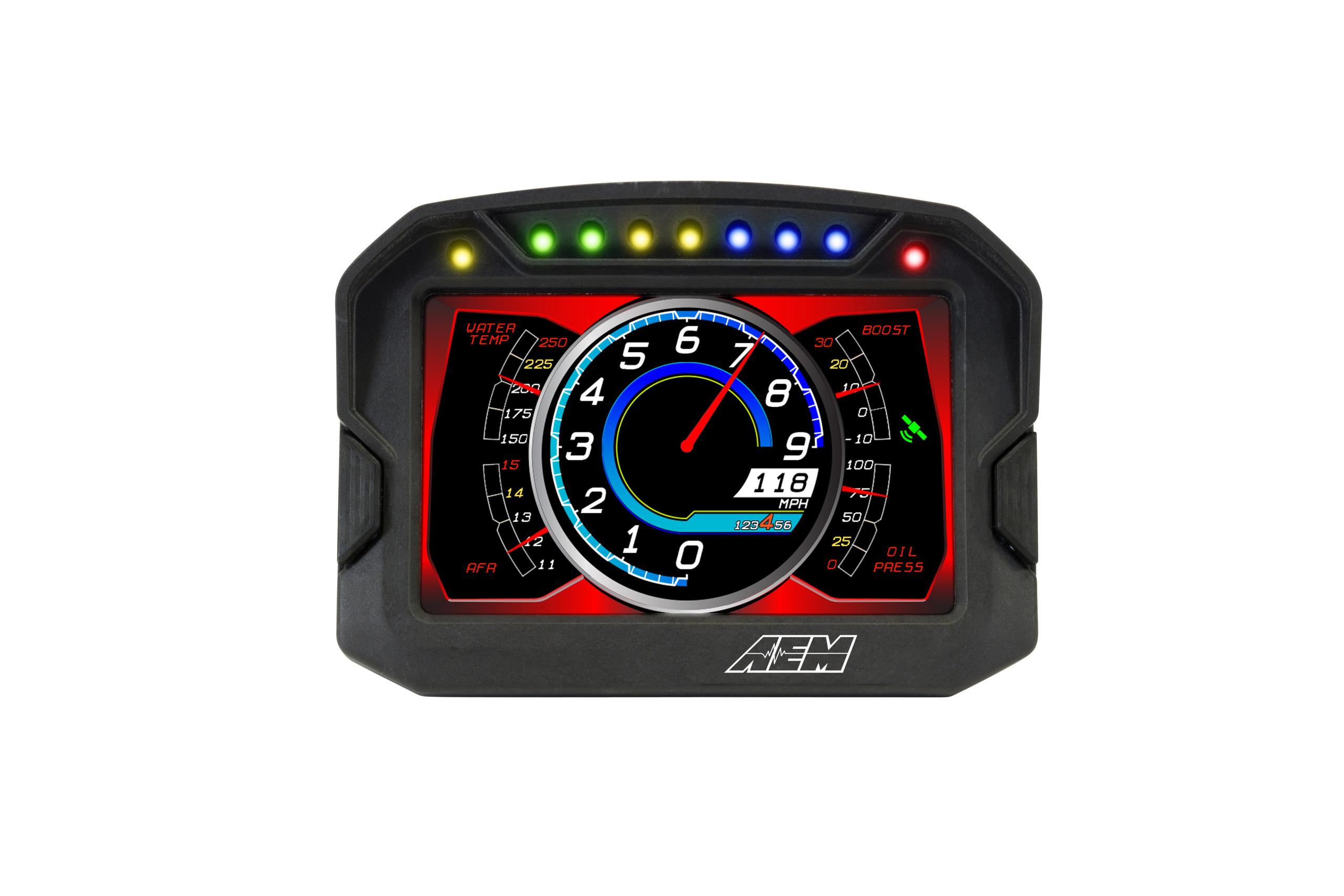 AEM Display Kit, CD-5 Carbon - 30-5600