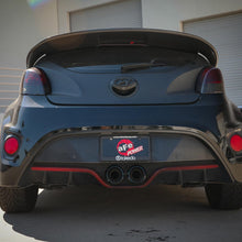 AFE Takeda Cat-Back Exhaust System w/ Dual Rear-Exit Blue-Flame Tip (2013-2017 Veloster) - 49-37018-L