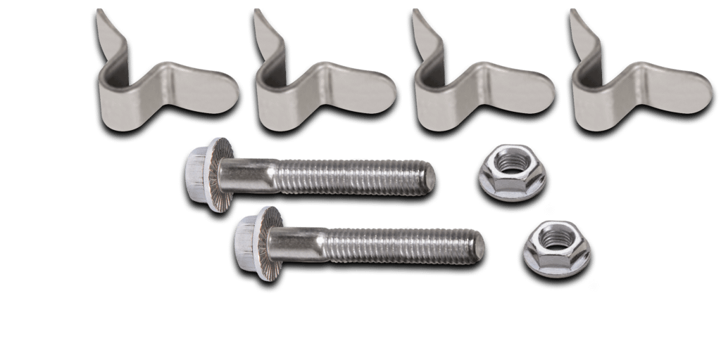 Dynatech U Tab Kit  Includes U Tabs And Hardware 304 Stainless Steel   Dynatech - 794-00313