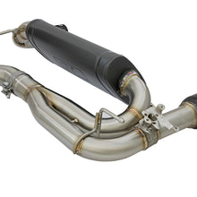 AFE MACH Force-Xp Stainless Steel Cat-Back Exhaust System w/Black Tips - 49-36334-B