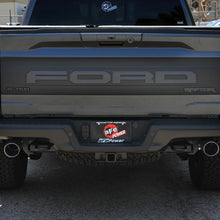 AFE Vulcan Series 3 IN to 3-1/2 IN Stainless Steel Cat-Back Exhaust System Black (2021-2025 F-150 Raptor) - 49-33151-B
