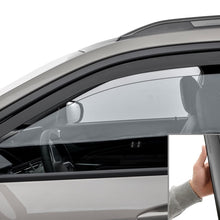 WeatherTech 24-26 Chevy Trax Front Side Window Deflectors - Matte Black