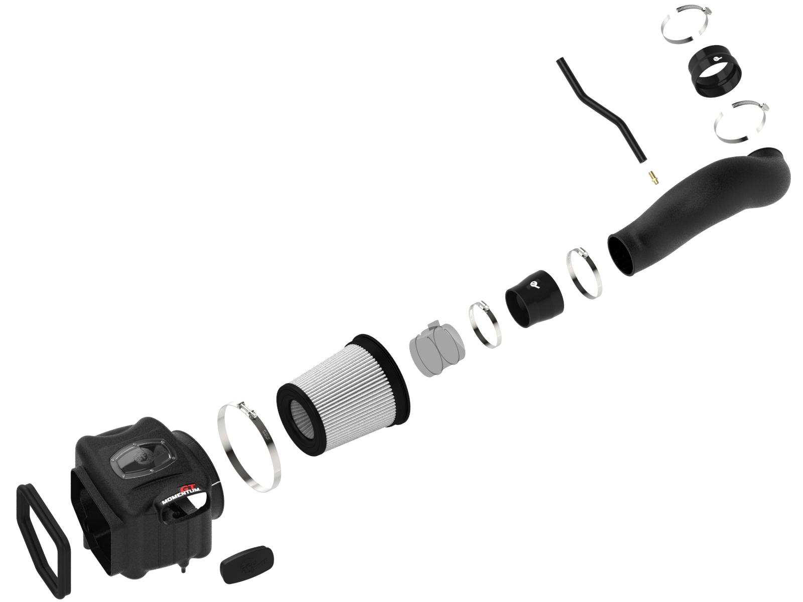AFE Momentum GT Cold Air Intake System w/ Pro DRY S Media - 51-74102