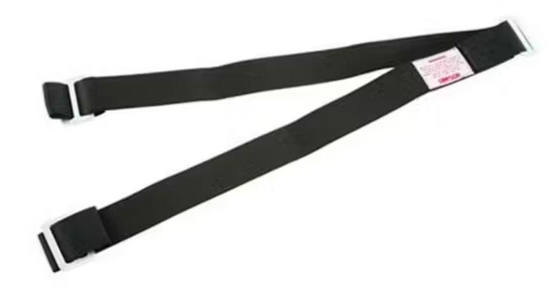 Simpson Racing SIMPSON 2" TORQUE TUBE STRAP - BLACK - 31023BK