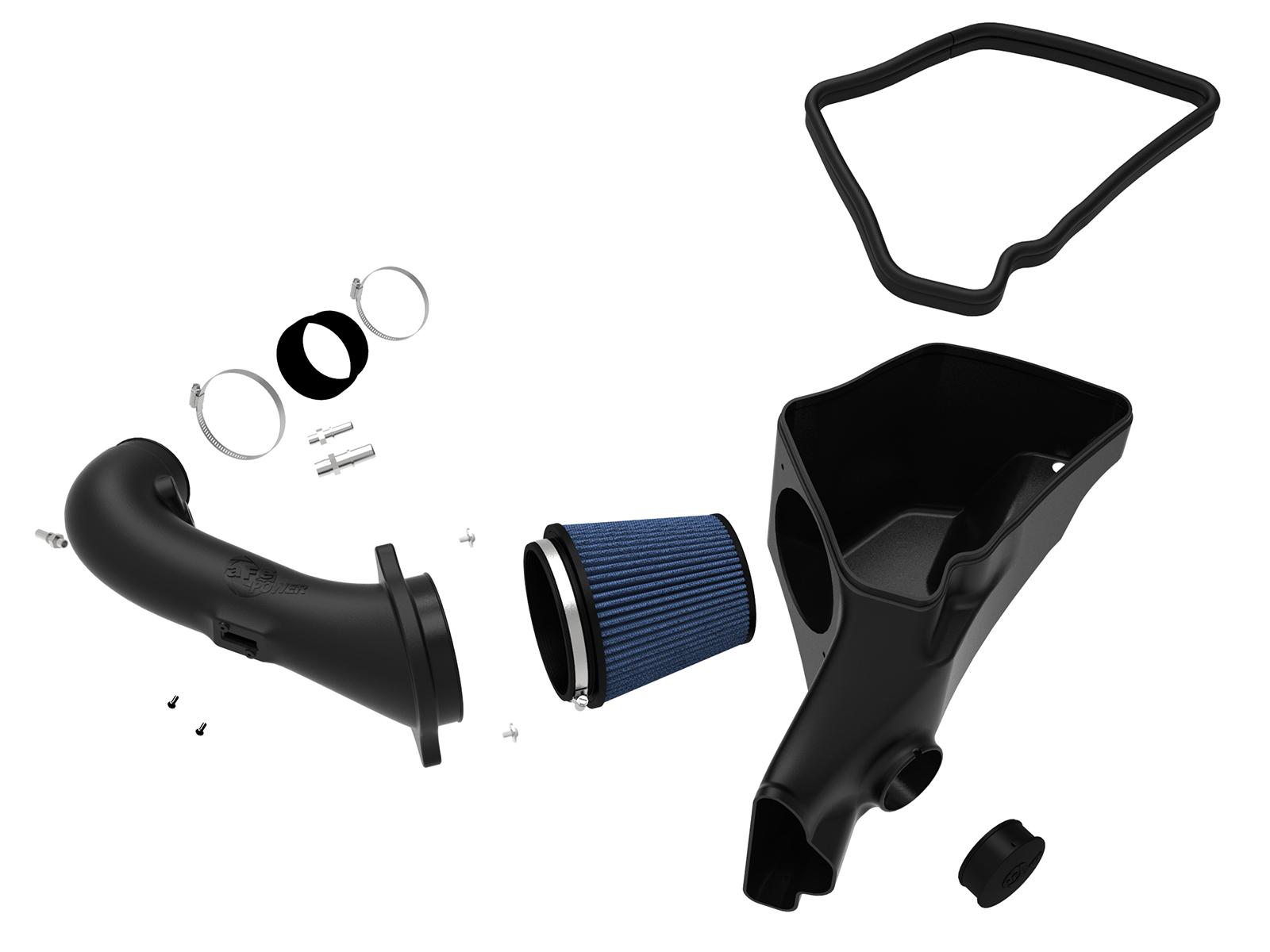 AFE Magnum FORCE Stage-2 Cold Air Intake System w/ Pro 5R Media (2015-2017 Mustang GT) - 54-13015R