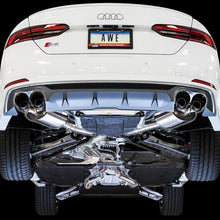 AWE Tuning Audi B9 S5 Sportback Touring Edition Exhaust - Non-Resonated (Black 102mm Tips) - 3020-43064