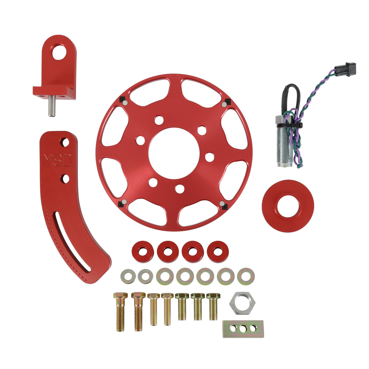Chevy Small Block 7" Balancer Crank Trigger Kit.  - 8610
