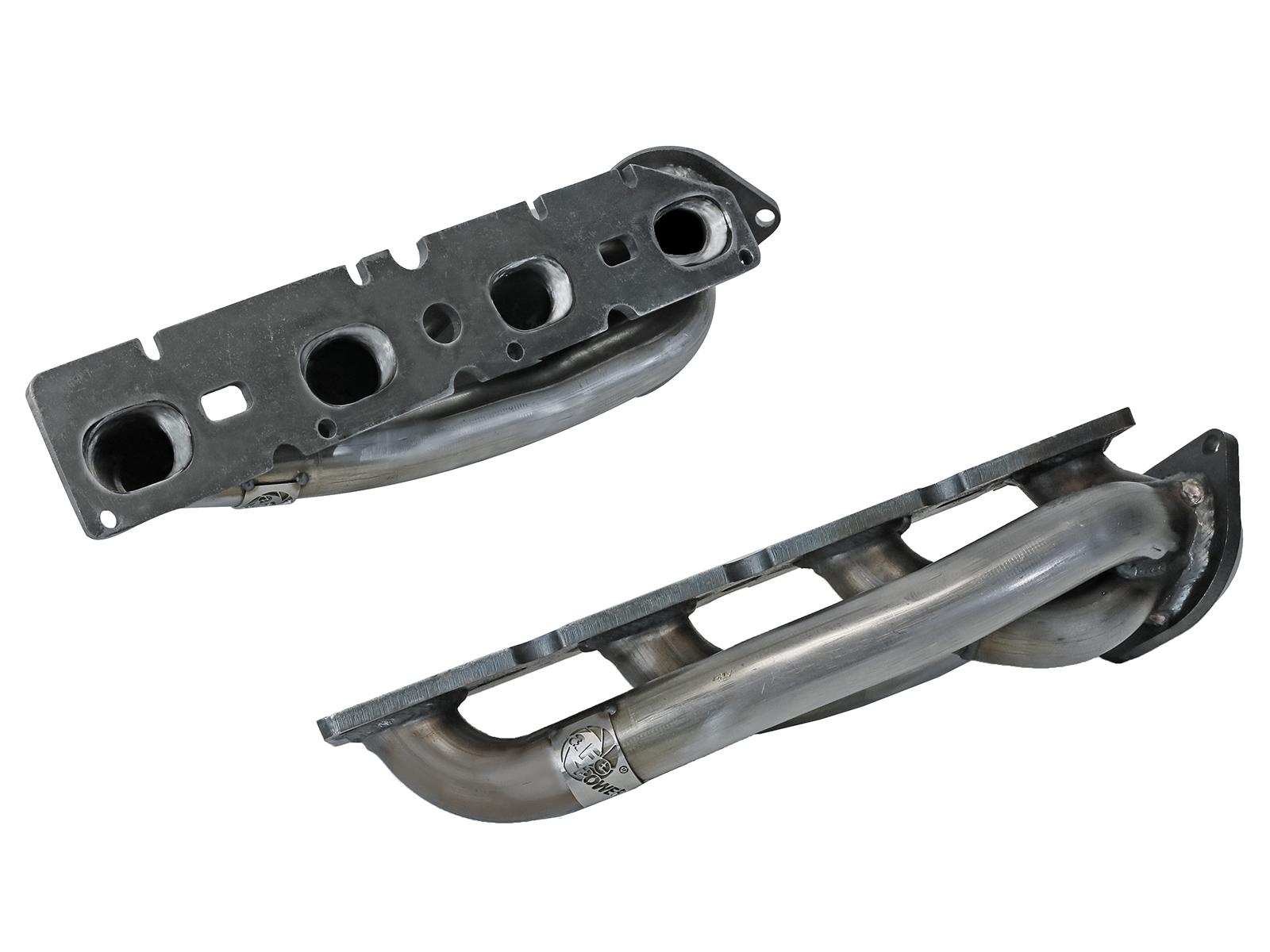 AFE Twisted Steel 409 Stainless Steel Short Tube Header (Dodge/RAM 1500 09-18/RAM 1500 Classic 19-24 V8-5.7L HEMI) - 48-42001-1