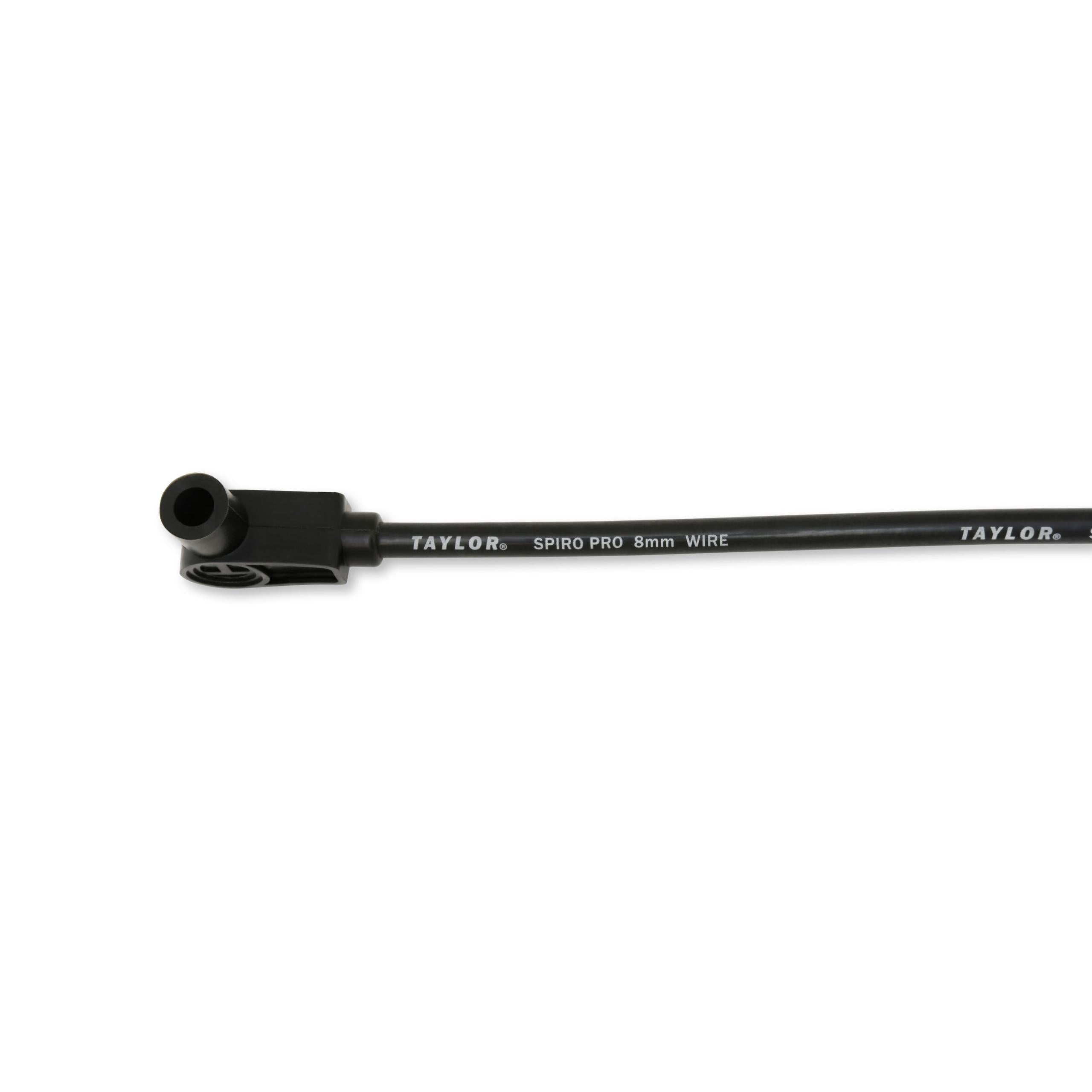 TAYLOR CABLE 8mm Spiro-Pro custom 8 cyl black - 72005