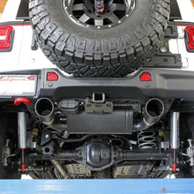 AFE Rebel Series Cat-Back Exhaust System w/ Black Tip (2018-2021 Wrangler) - 49-48096-B