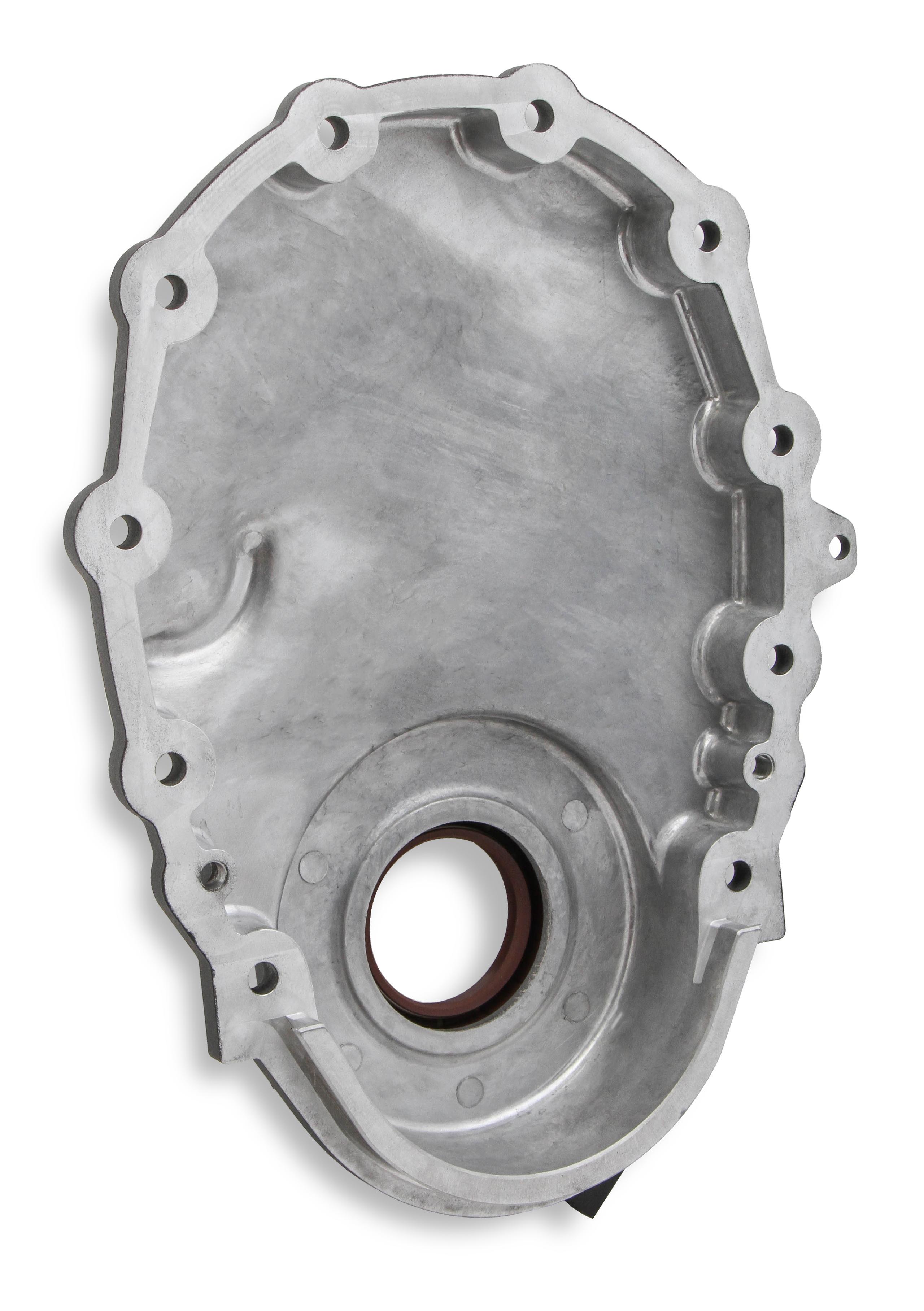 Holley Cast Aluminum Timing Chain Cover.  - 21-151