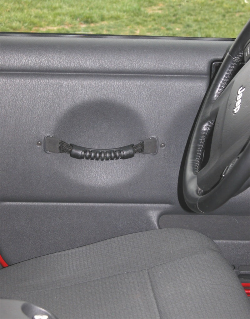 Rugged Ridge This Pair Of Black Door Pull Straps From Rugged Ridge Fit 97-06 Jeep Wrangler. - 11826.01