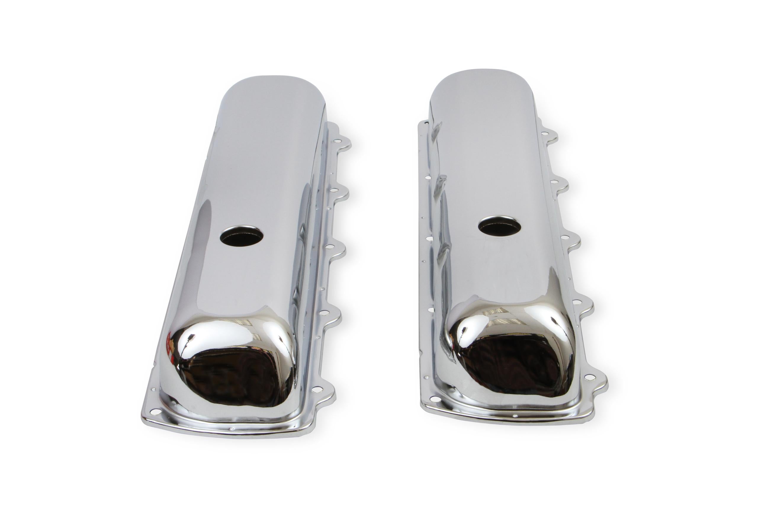 Mr. Gasket Chrome Valve Covers without Baffle.  - 9422