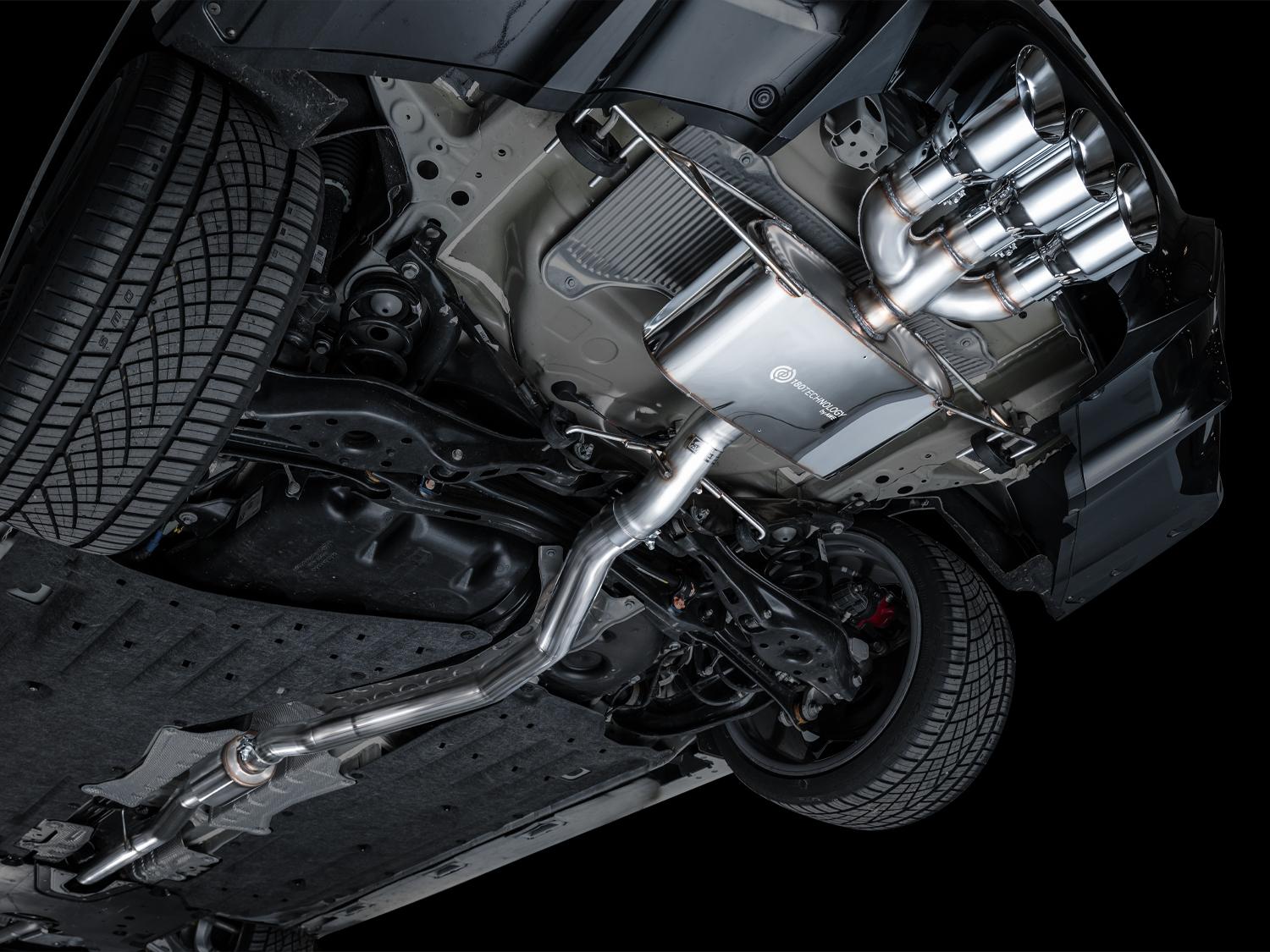 AWE Touring Edition Exhaust for DE5 Integra Type-S - Triple Chrome Silver Tips - 3015-52335